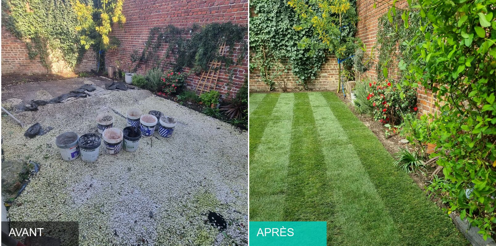 Aménagement de jardin — artisan bâtiment Nord (59)